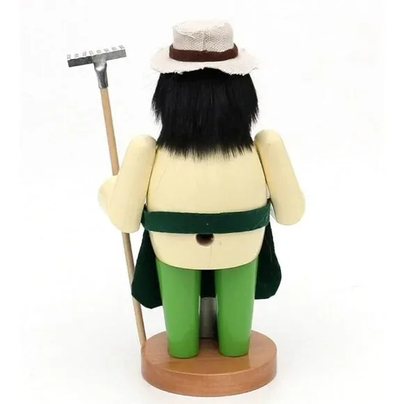 VNT Echte Handarbeit Wooden Incense Smoker GardenerChristmas Nutcracker/ New